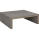 Hilbert 52 X 52 inch Grey Coffee Table